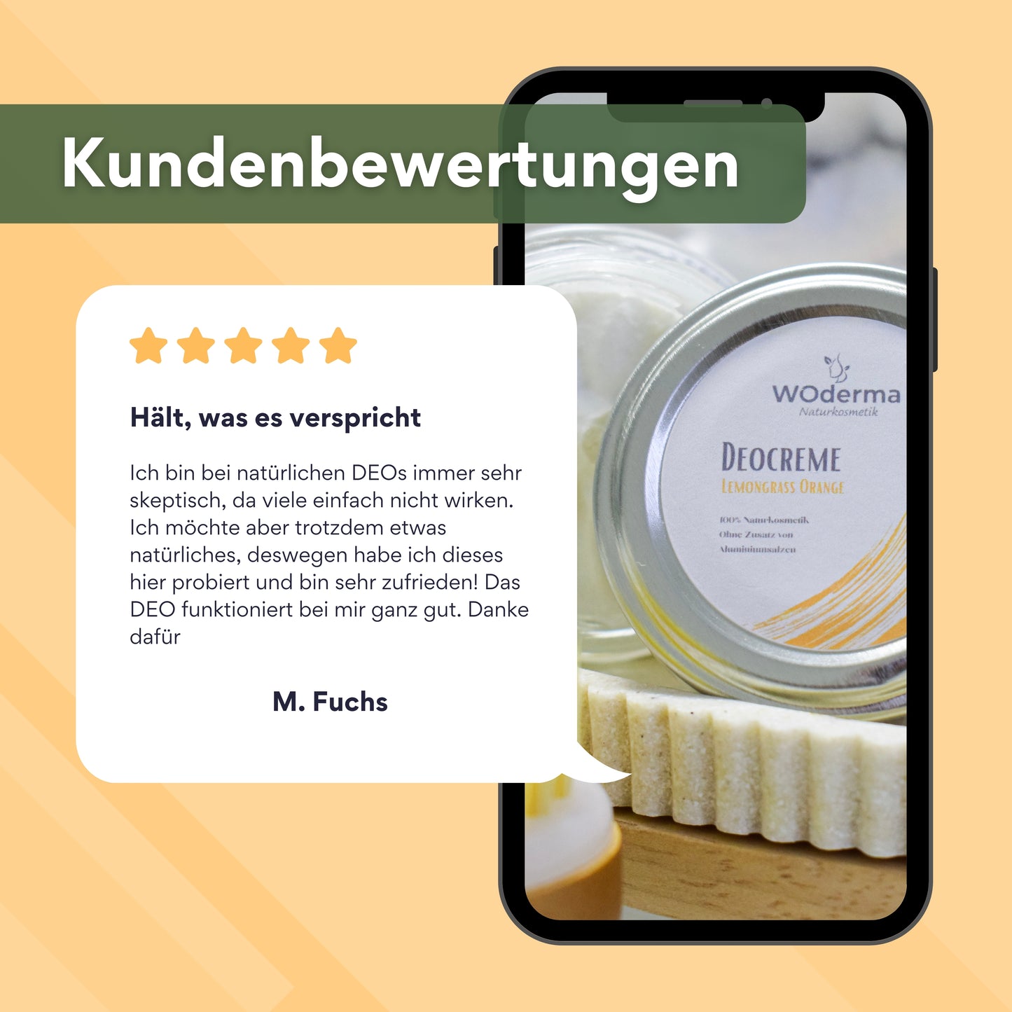 Deocreme mit BIO Lemongrass- und BIO Orangenöl - Wild Origins