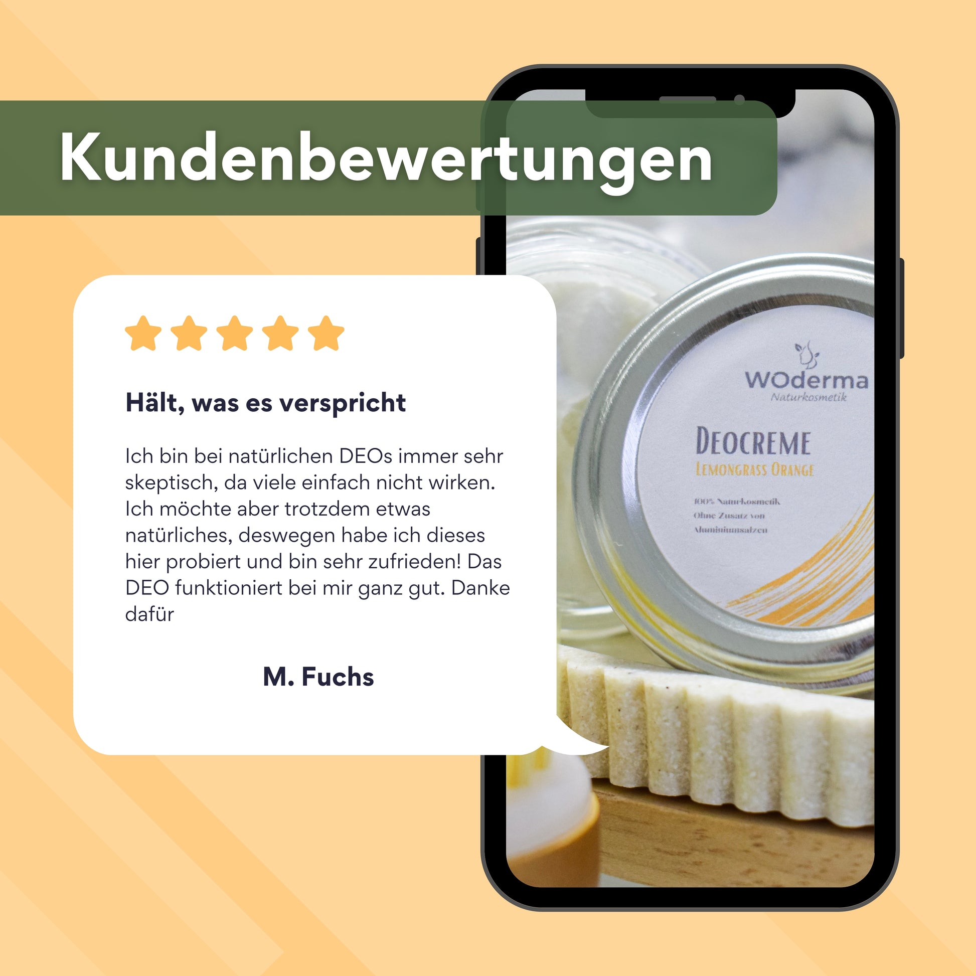 Deocreme mit BIO Lemongrass- und BIO Orangenöl - Wild Origins