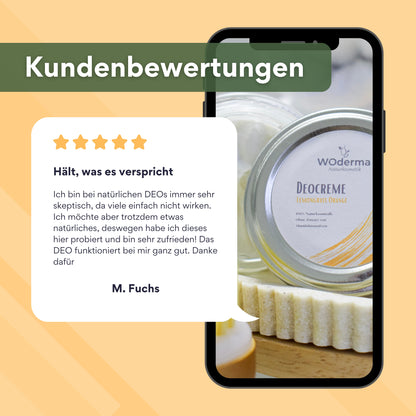 Deocreme mit BIO Lemongrass- und BIO Orangenöl - Wild Origins