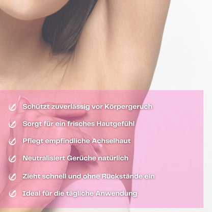 Deocreme mit BIO Rosengeranieöl - Wild Origins