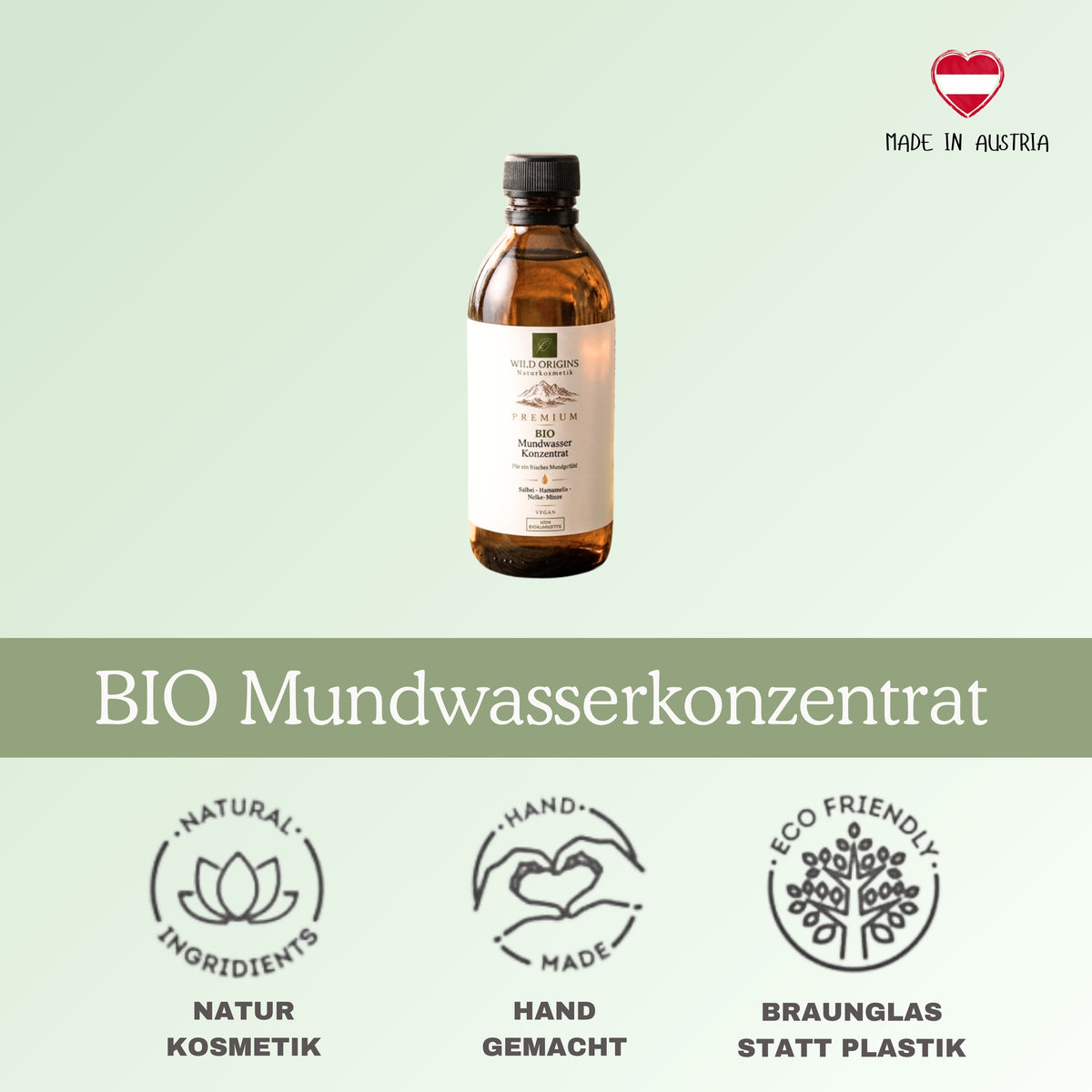 Mundwasser Konzentrat Bio