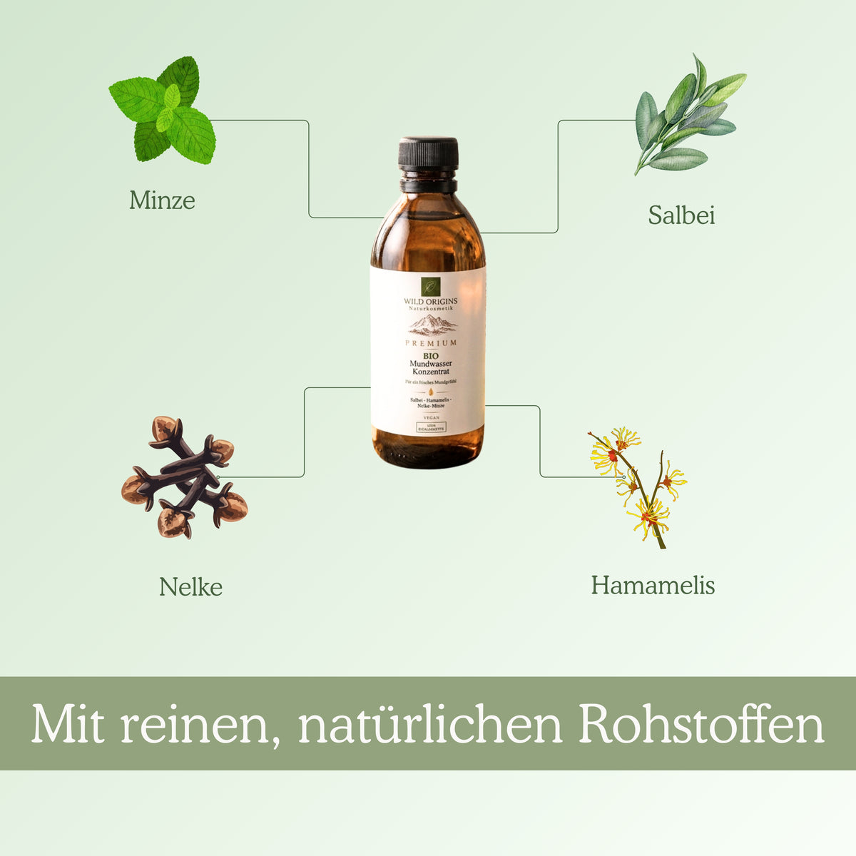 Mundwasser Konzentrat Bio