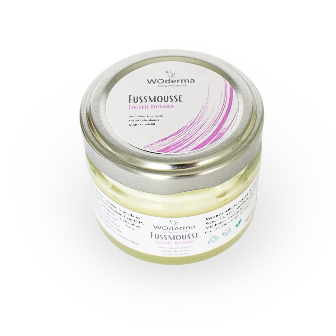 Fußmousse mit BIO Lavendel- und BIO Rosmarinöl - Wild Origins