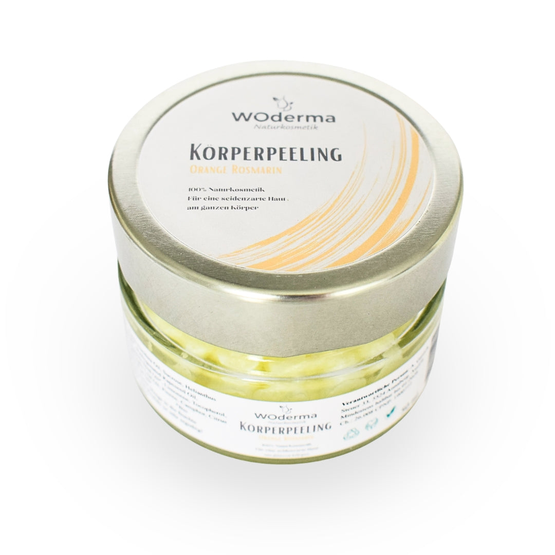 Körperpeeling mit BIO Orangen- und BIO Jojobaöl - Wild Origins