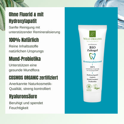 Bio Zahngel Fluoridfrei & Natürlich - Wild Origins