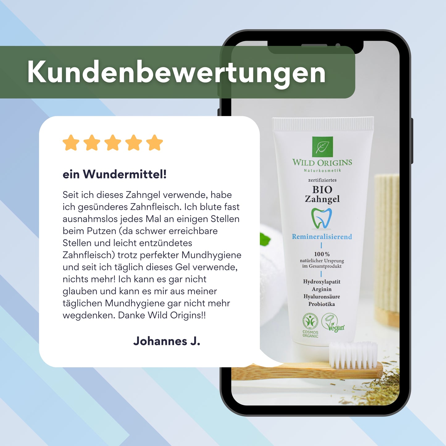 Bio Zahngel Fluoridfrei & Natürlich - Wild Origins