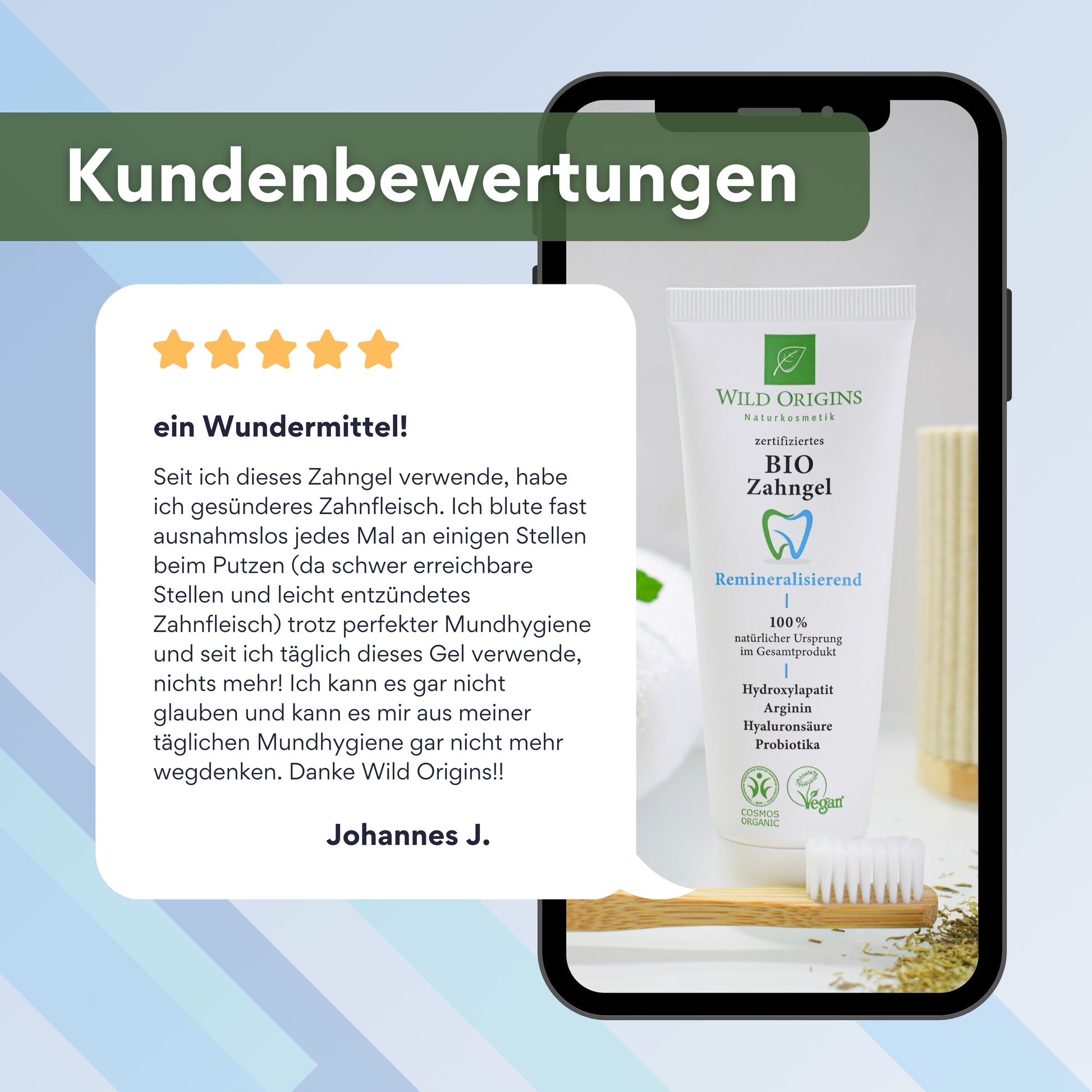 Bio Zahngel Fluoridfrei & Natürlich - Wild Origins