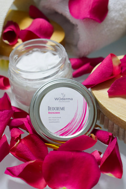 Deocreme mit BIO Rosengeranieöl - Wild Origins