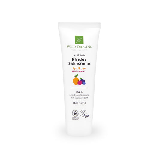 Bio Kinder-Zahncreme ohne Fluorid - Wild Origins