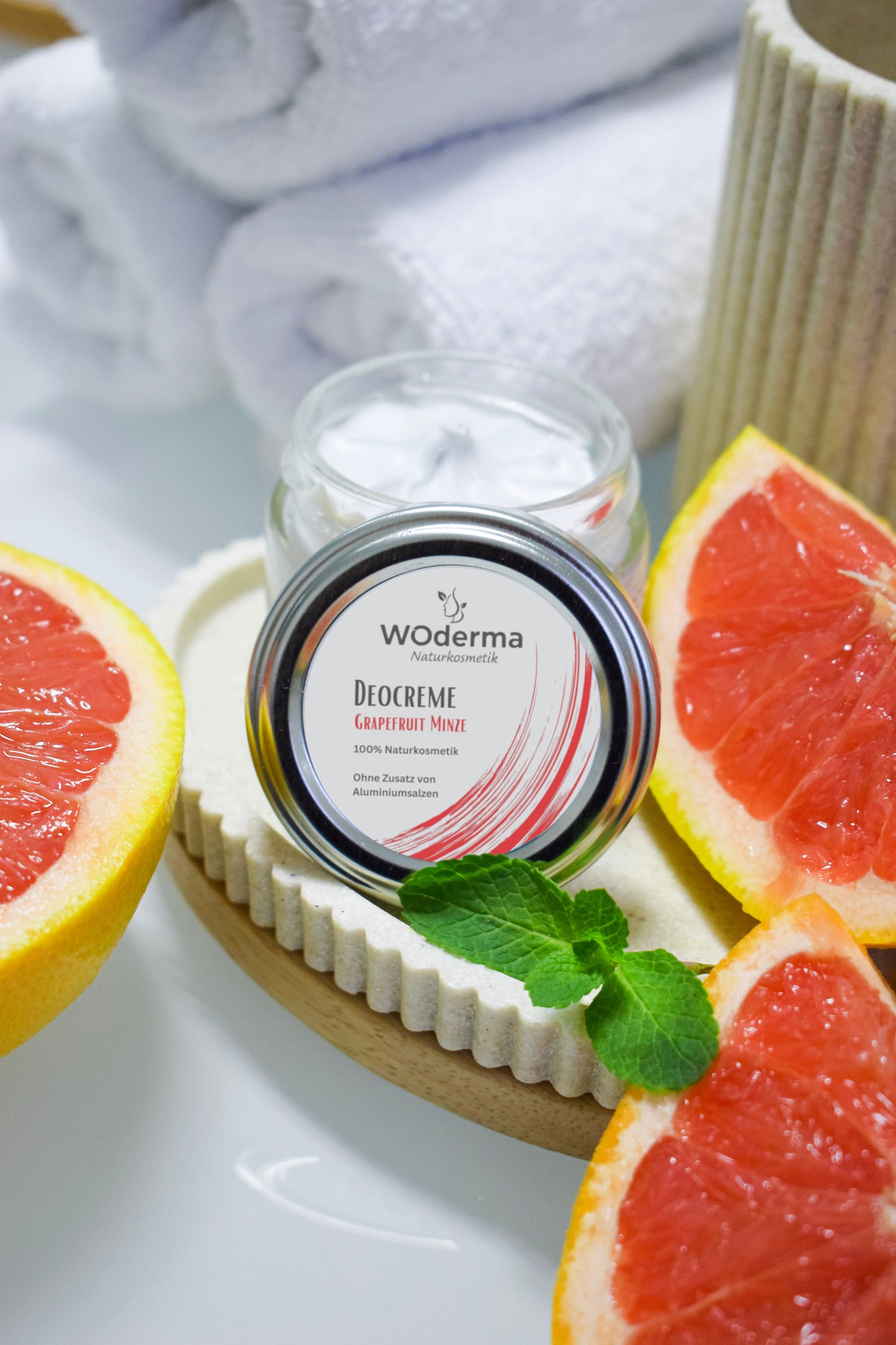 Deocreme mit ätherischem Grapefruit- und Pfefferminzöl - Wild Origins