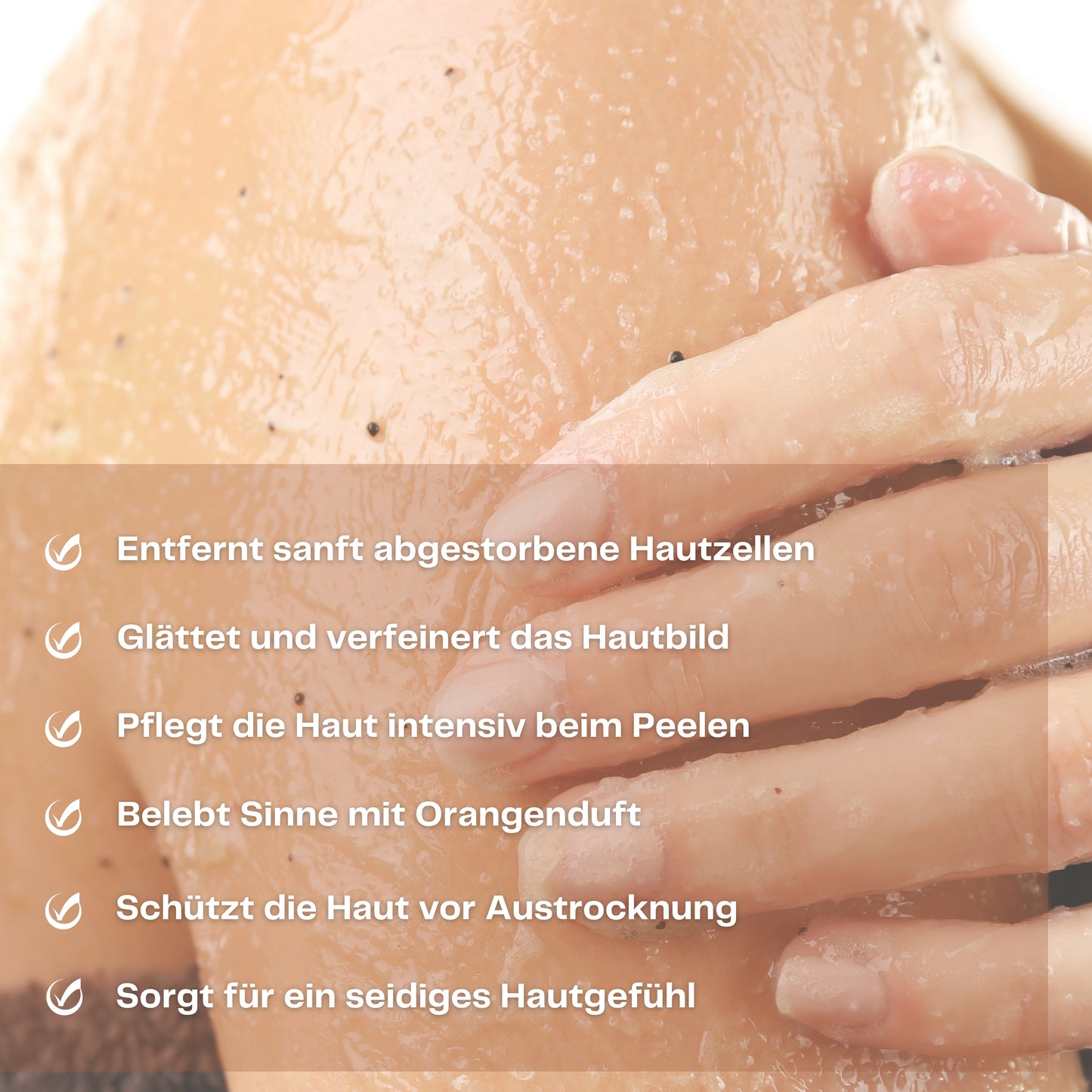 Körperpeeling mit BIO Orangen- und BIO Jojobaöl - Wild Origins