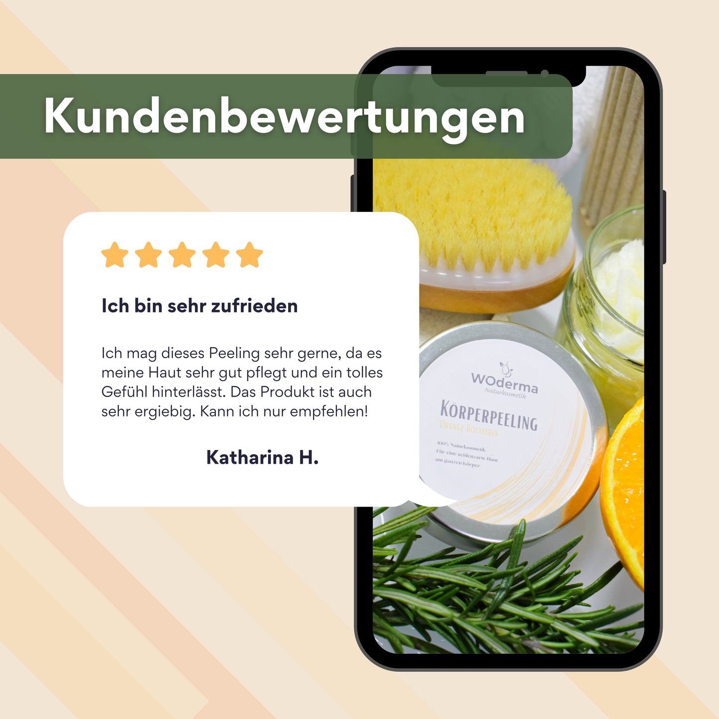 Körperpeeling mit BIO Orangen- und BIO Jojobaöl - Wild Origins