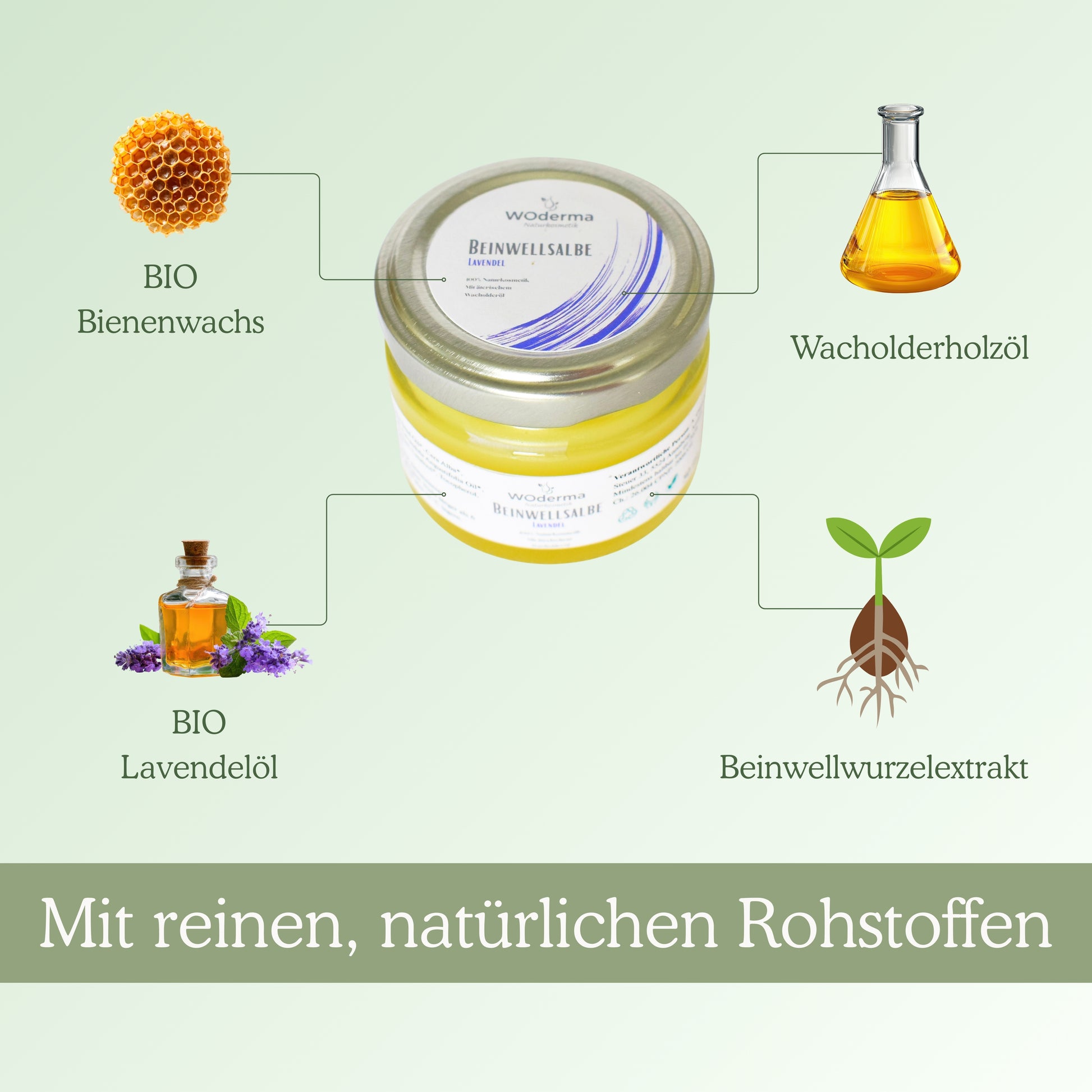 Beinwellsalbe mit BIO Lavendel - Wild Origins