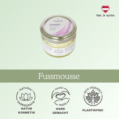 Fußmousse mit BIO Lavendel- und BIO Rosmarinöl - Wild Origins