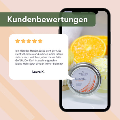 Handmousse mit BIO Sanddorn- und BIO Orangenöl - Wild Origins