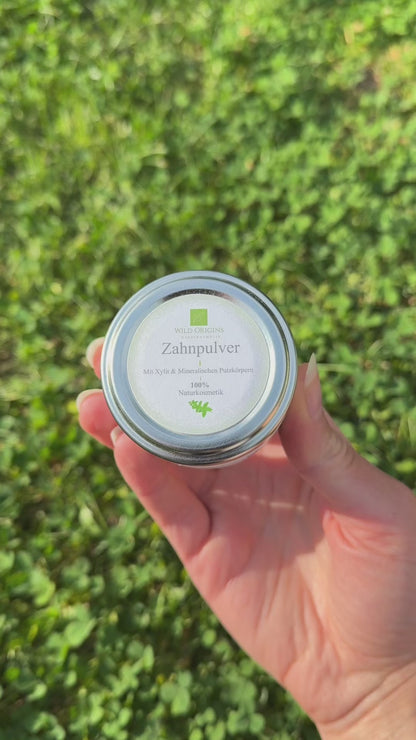 Mineralisches Zahnpulver